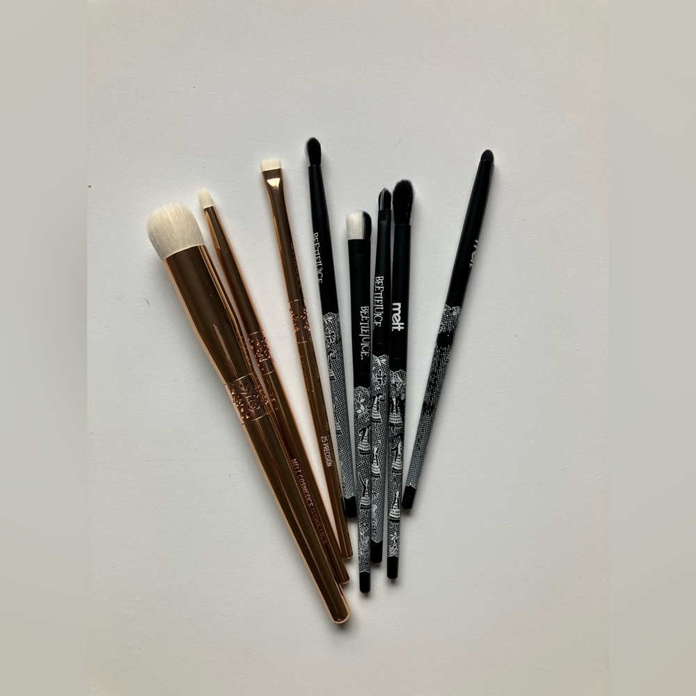 MELT COSMETICS Beetlejuice and Amor Eterno Limited Edition Makeup Brushes